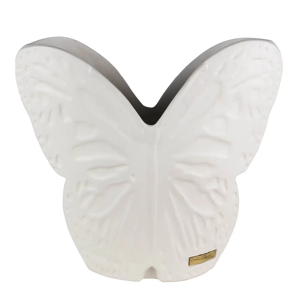 Secret Butterfly Maljakko 30 cm Valkoinen