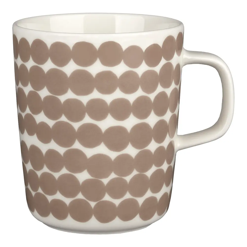 Oiva / Siirtolapuutarha Muki 2,5 dl Valkoinen/Beige