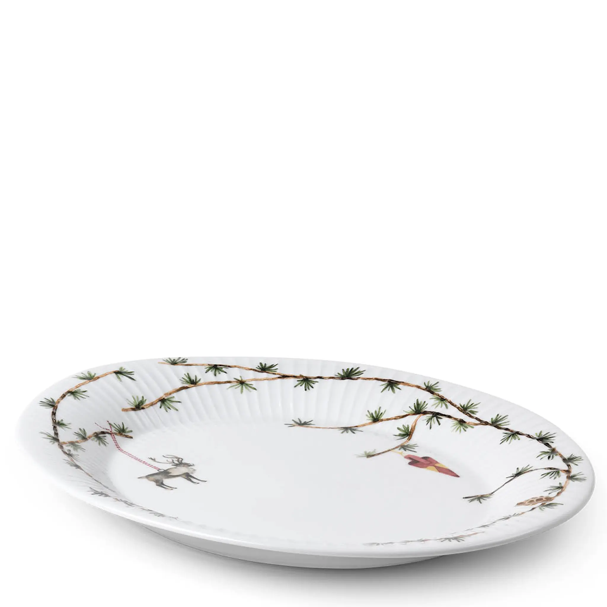 Kähler Hammershøi Christmas Tarjoiluastia 27x34 cm Valkoinen