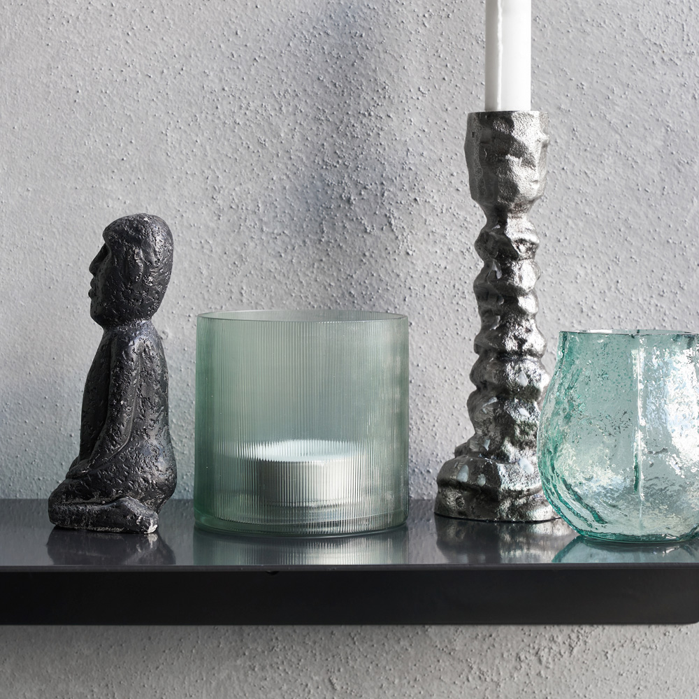 House Doctor Amka Värmeljushållare 10 cm Ljusblå