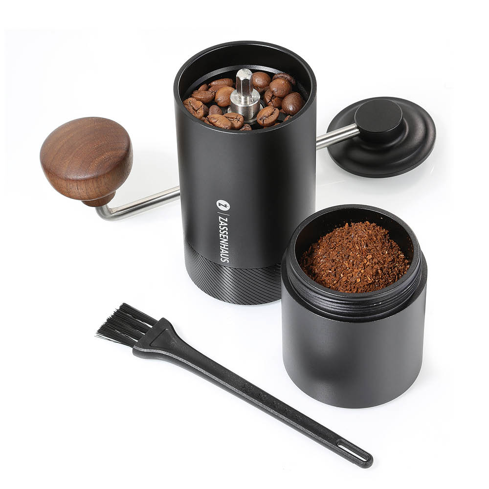 Zassenhaus Expert 48S Kahvimylly 18,5 cm Musta