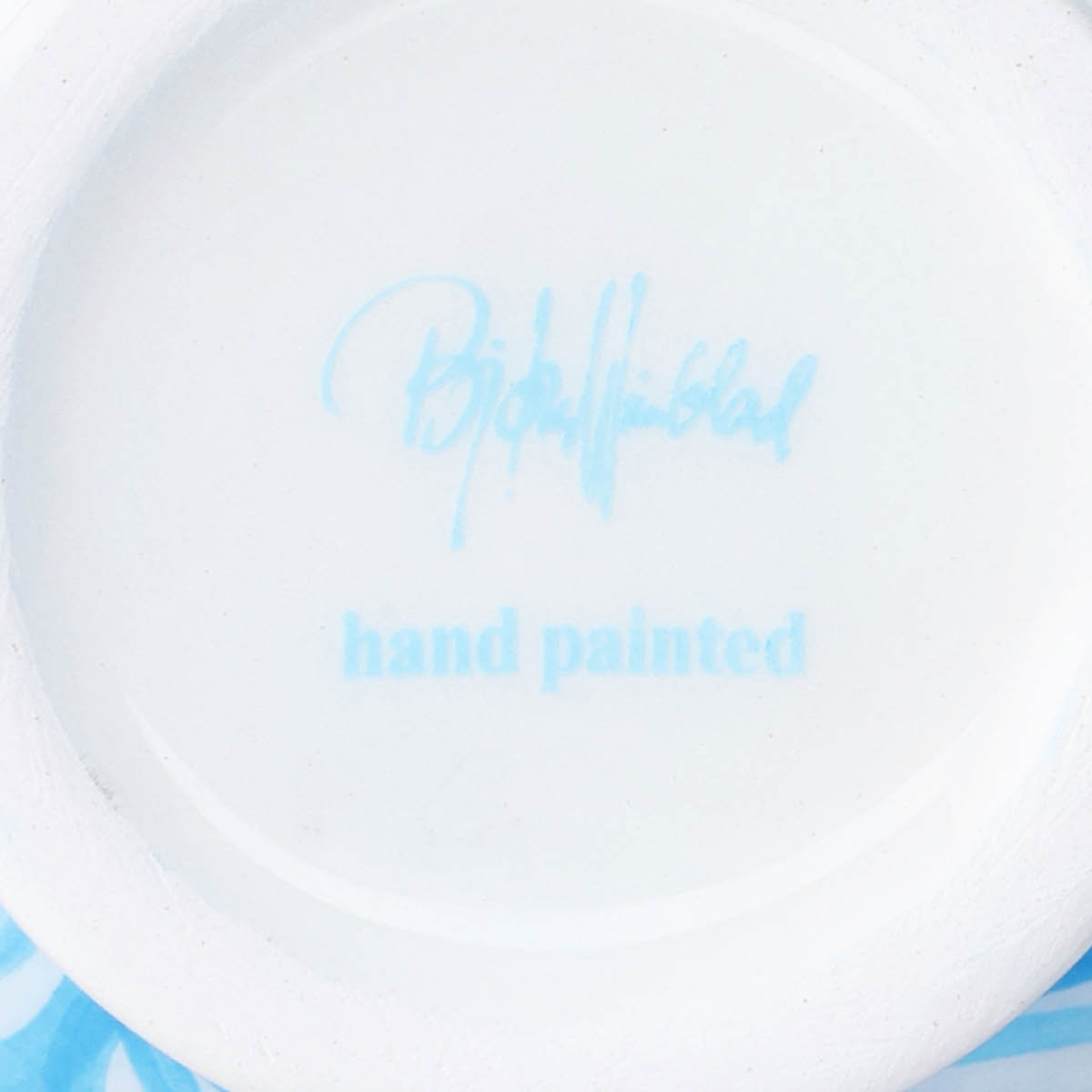 Bjørn Wiinblad Titania ljusstake 11,5 cm ljusblå