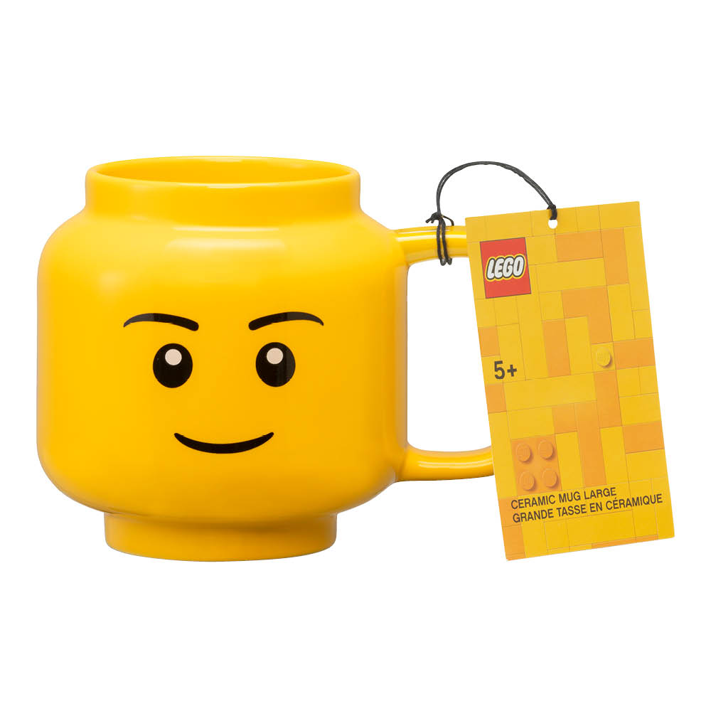 Lego Mugg lego figur 55 cl Gul