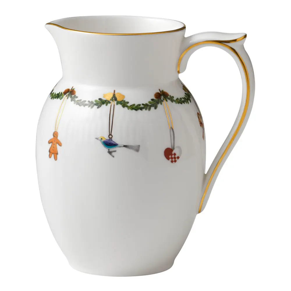 Star Fluted Christmas Kannu 90 cl