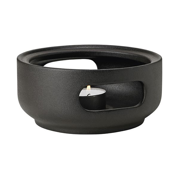 Stelton Theo Teelämmitin 15 cm Musta