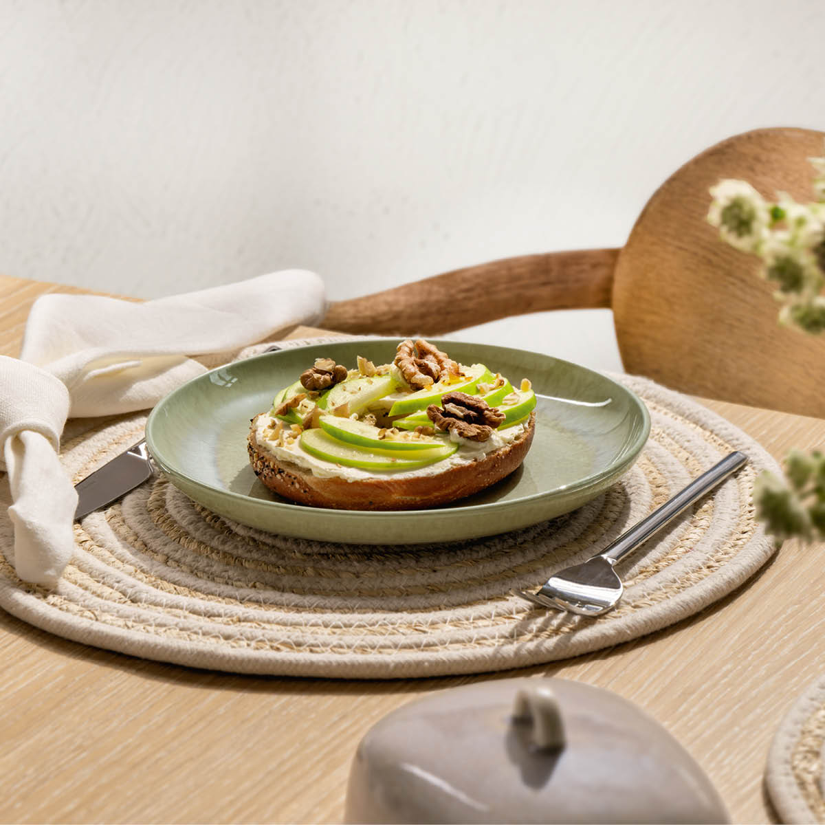 Villeroy & Boch Perlemor Alga tallrik 20 cm grön