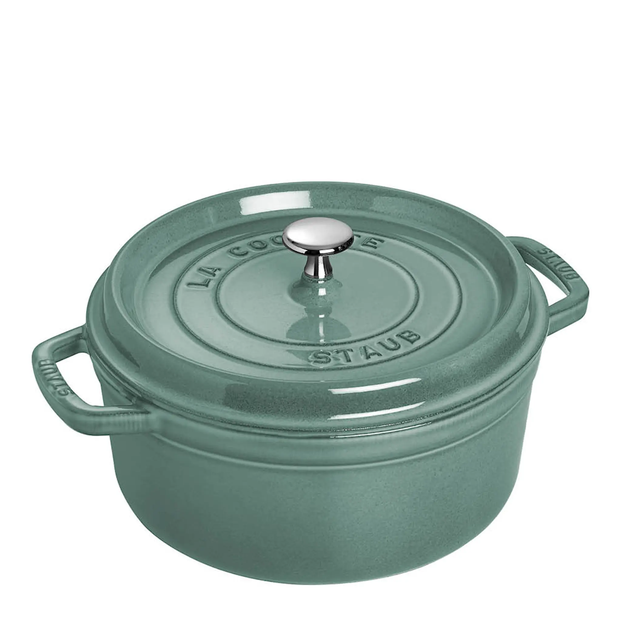 Staub Staub La Cocotte gryta 5,2 L rund Eukalyptus