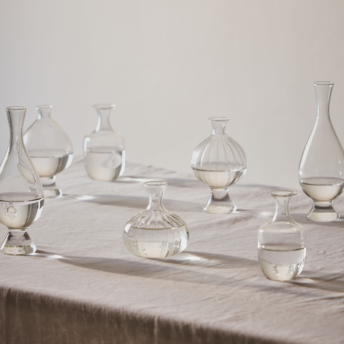 Tell Me More Como ripple vase 13 cm klar