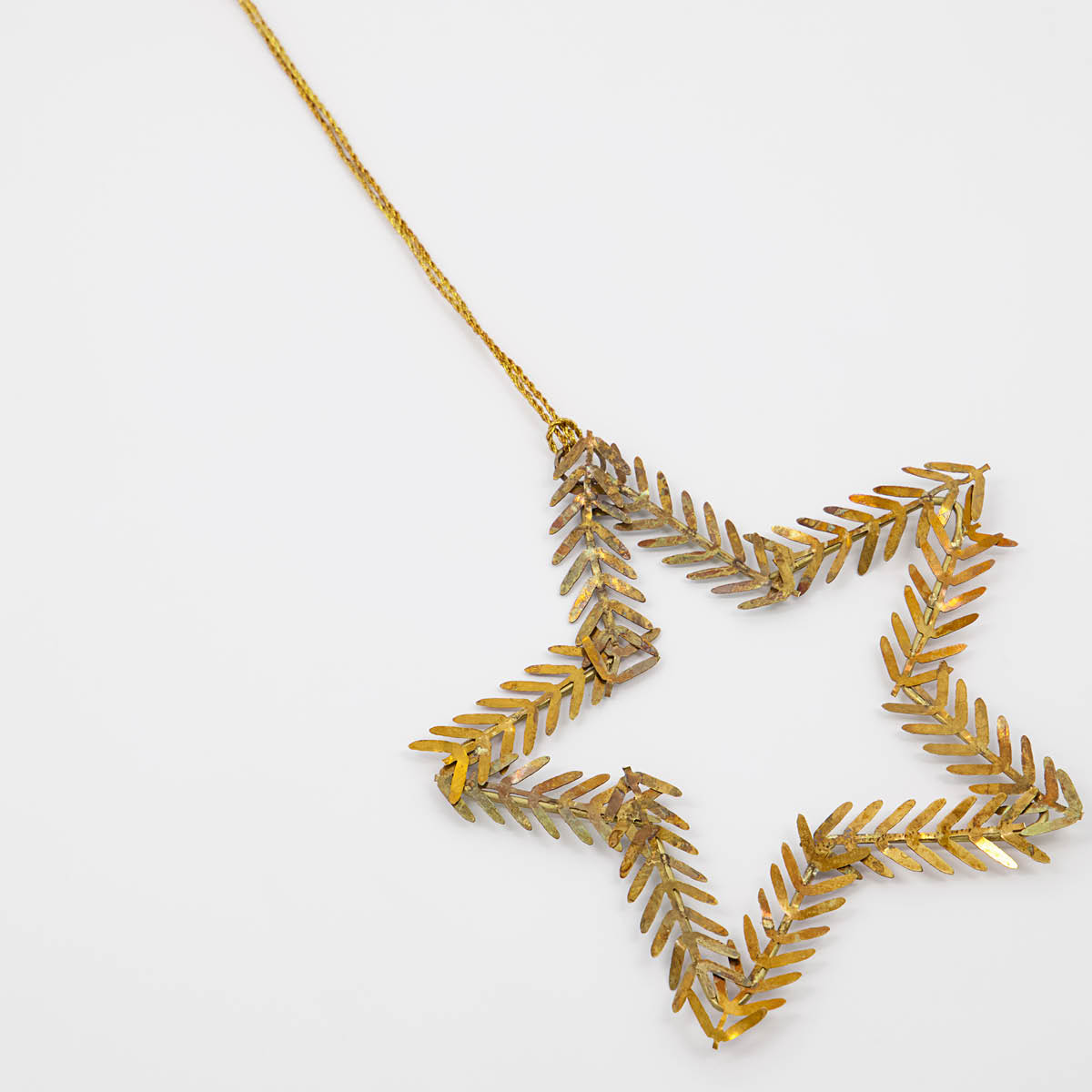 House Doctor Lamet julepynt 10 cm messing