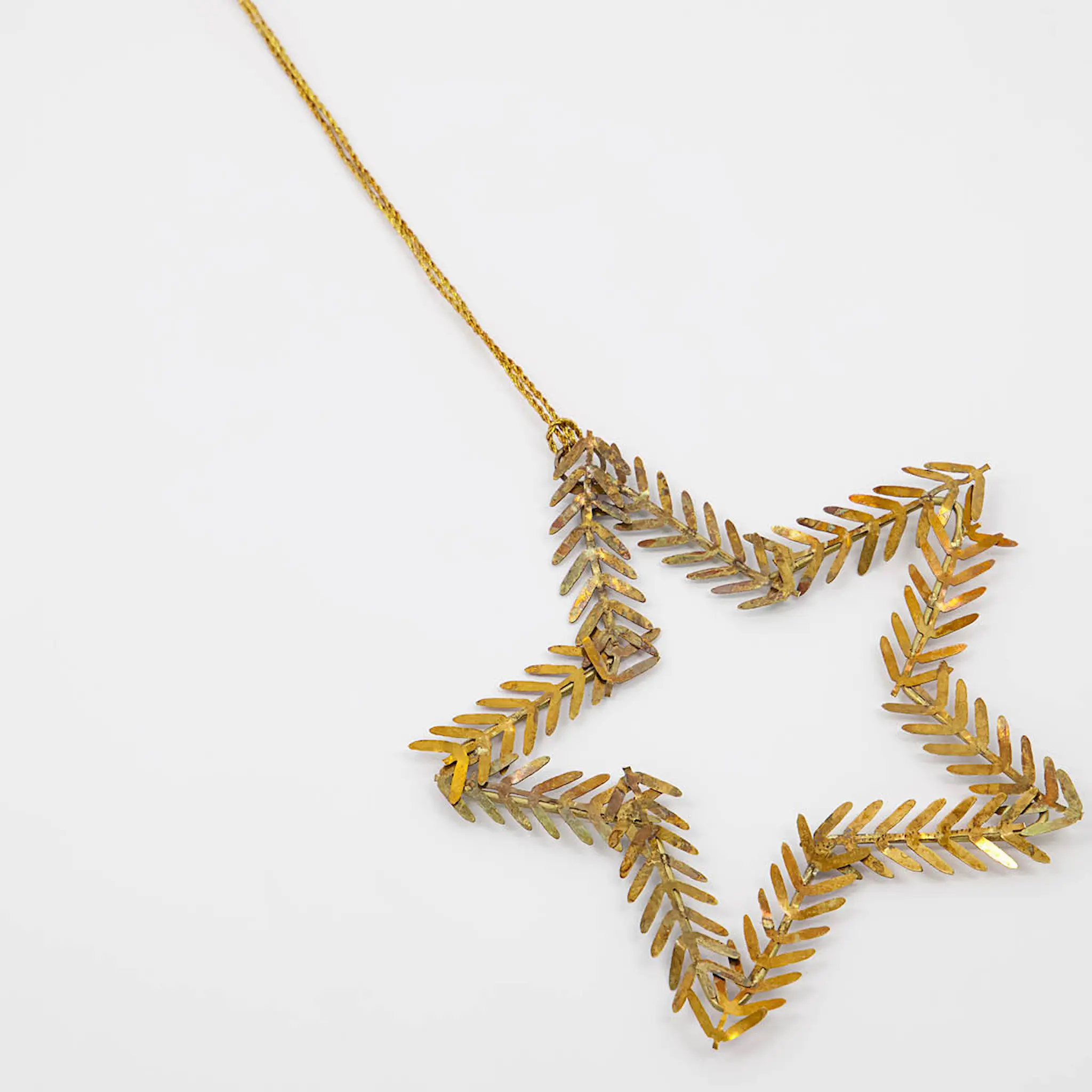 House Doctor Lamet julepynt 10 cm messing