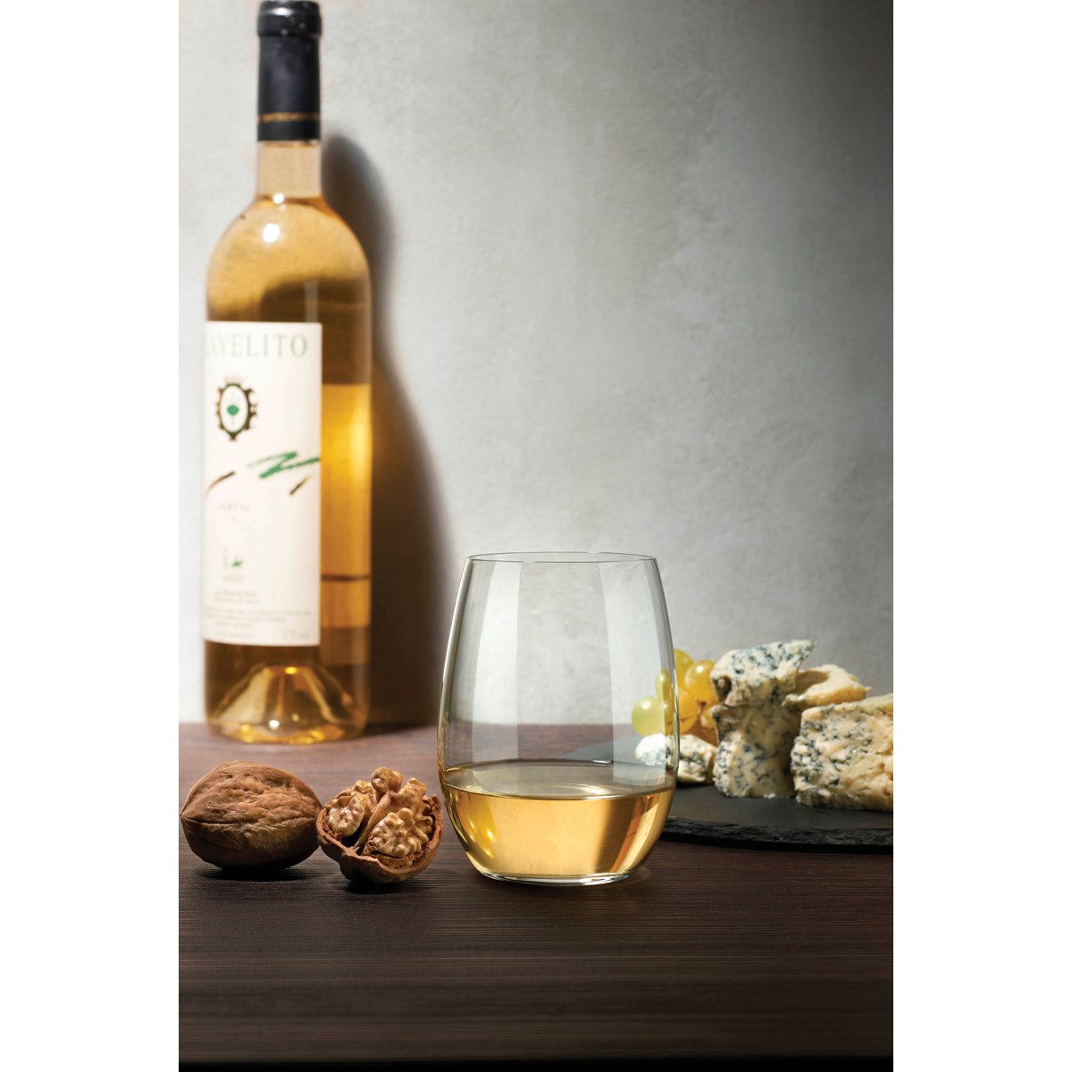 NUDE Pure hvitt vinglass 39 cl 4 stk