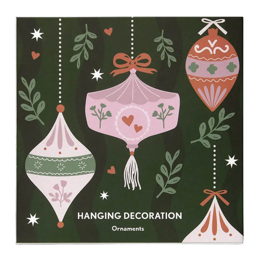 Ornaments Roikkuva koriste 7,5 cm Kulta