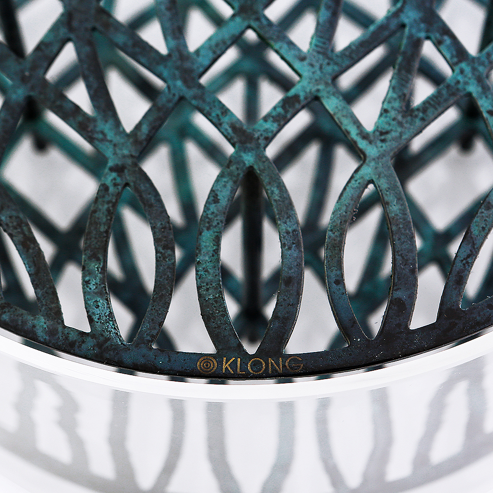 Klong Äng Maljakko suuri Sinimusta