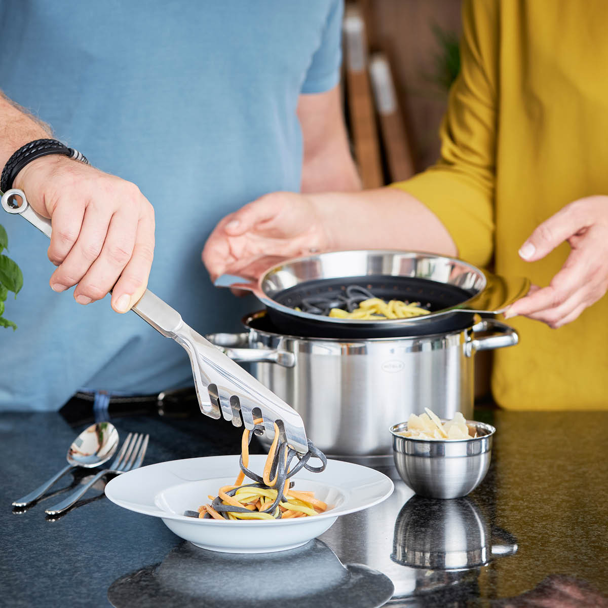 Rösle Pastatang/salattang L30 cm stål