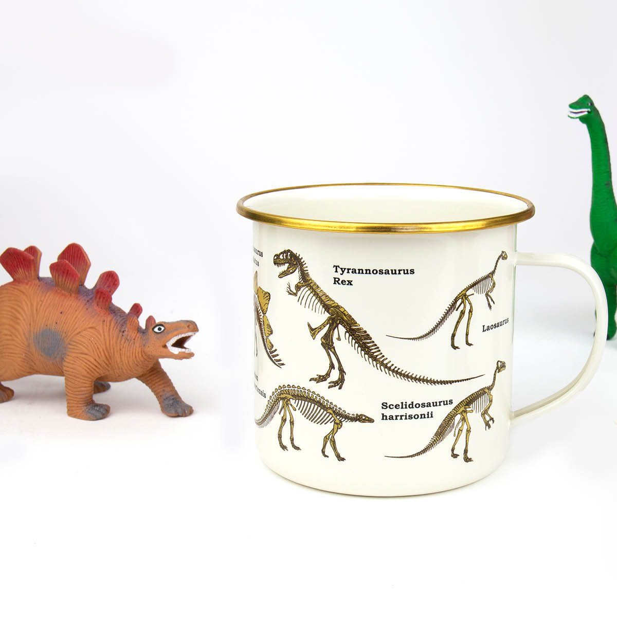 Gift Republic Emaljmugg 50 cl dinosaurier