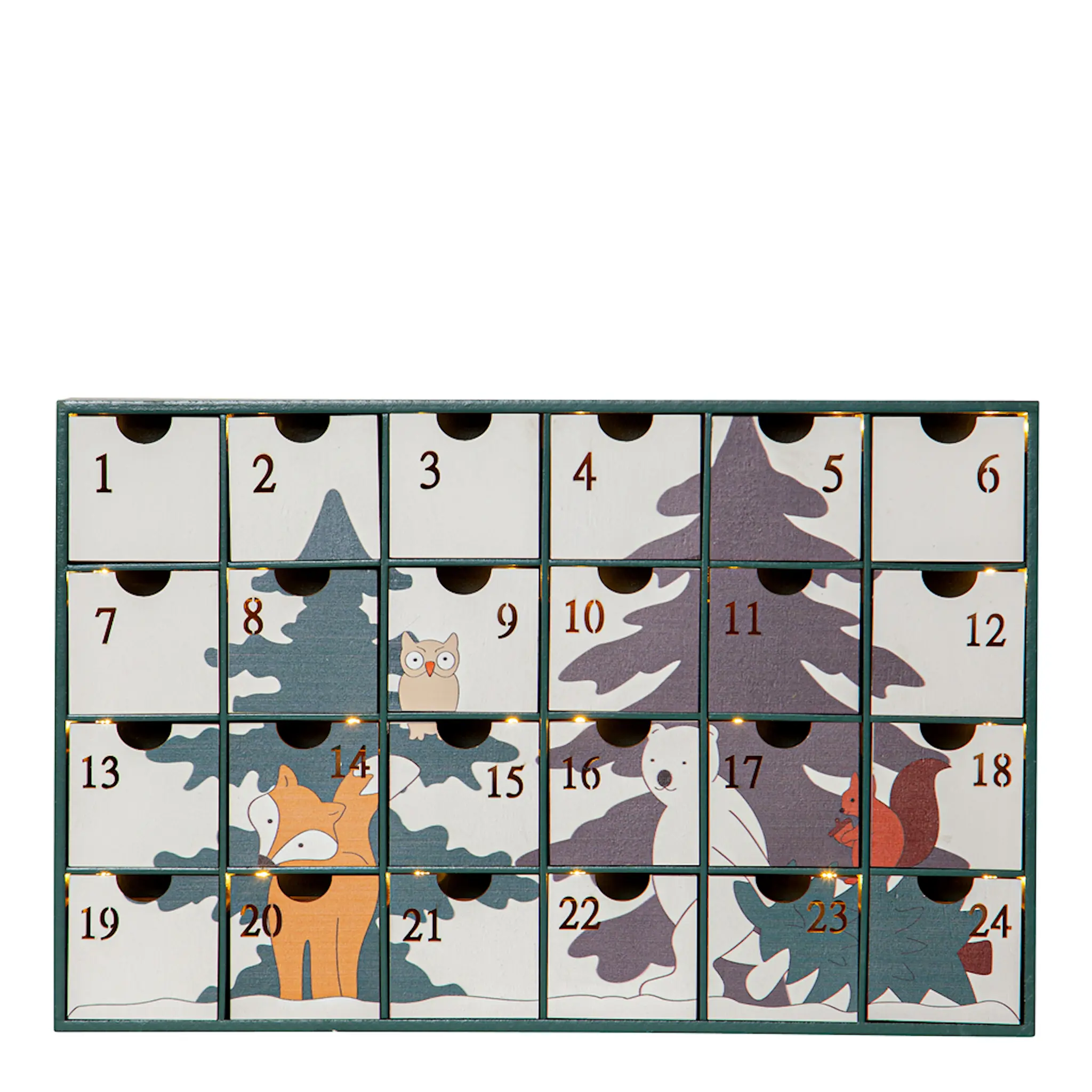 Star Trading Forest Friends Adventskalender 24,5 cm Multi