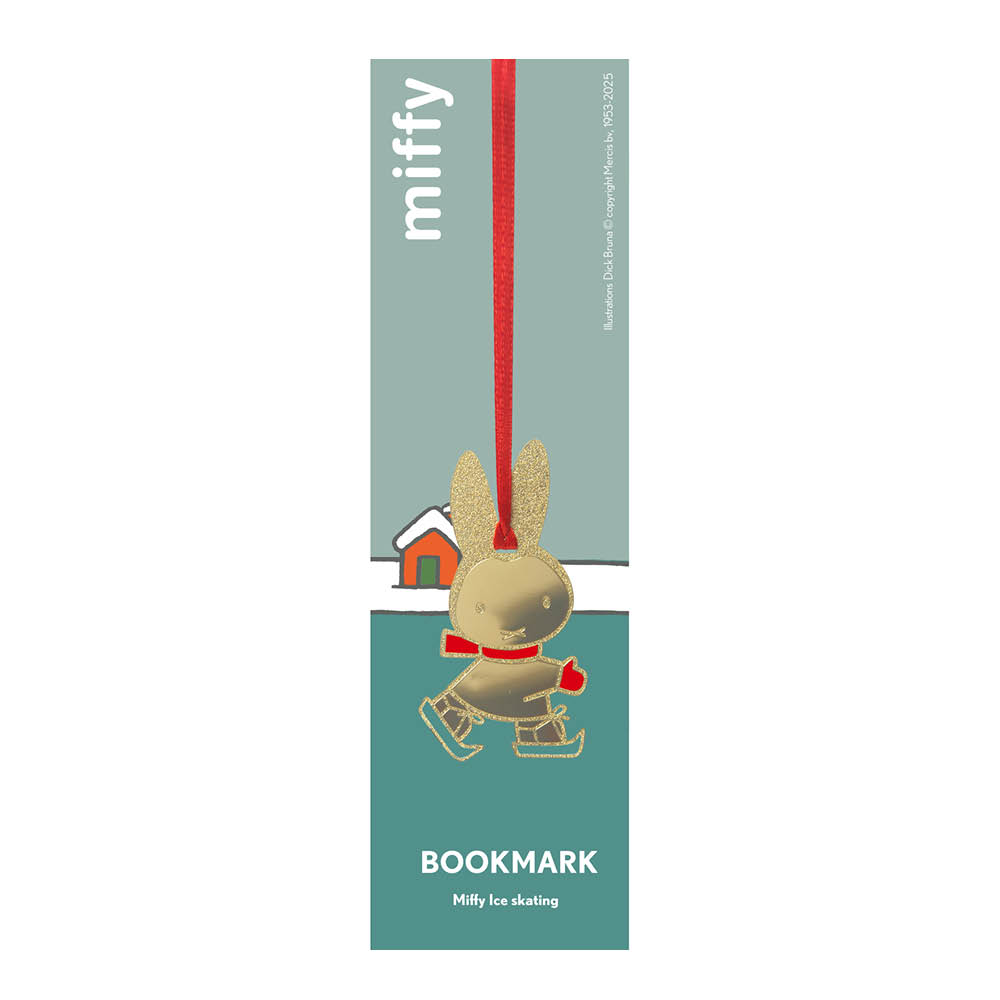 Pluto - Kirjanmerkki 4x7,6 cm Miffy skating