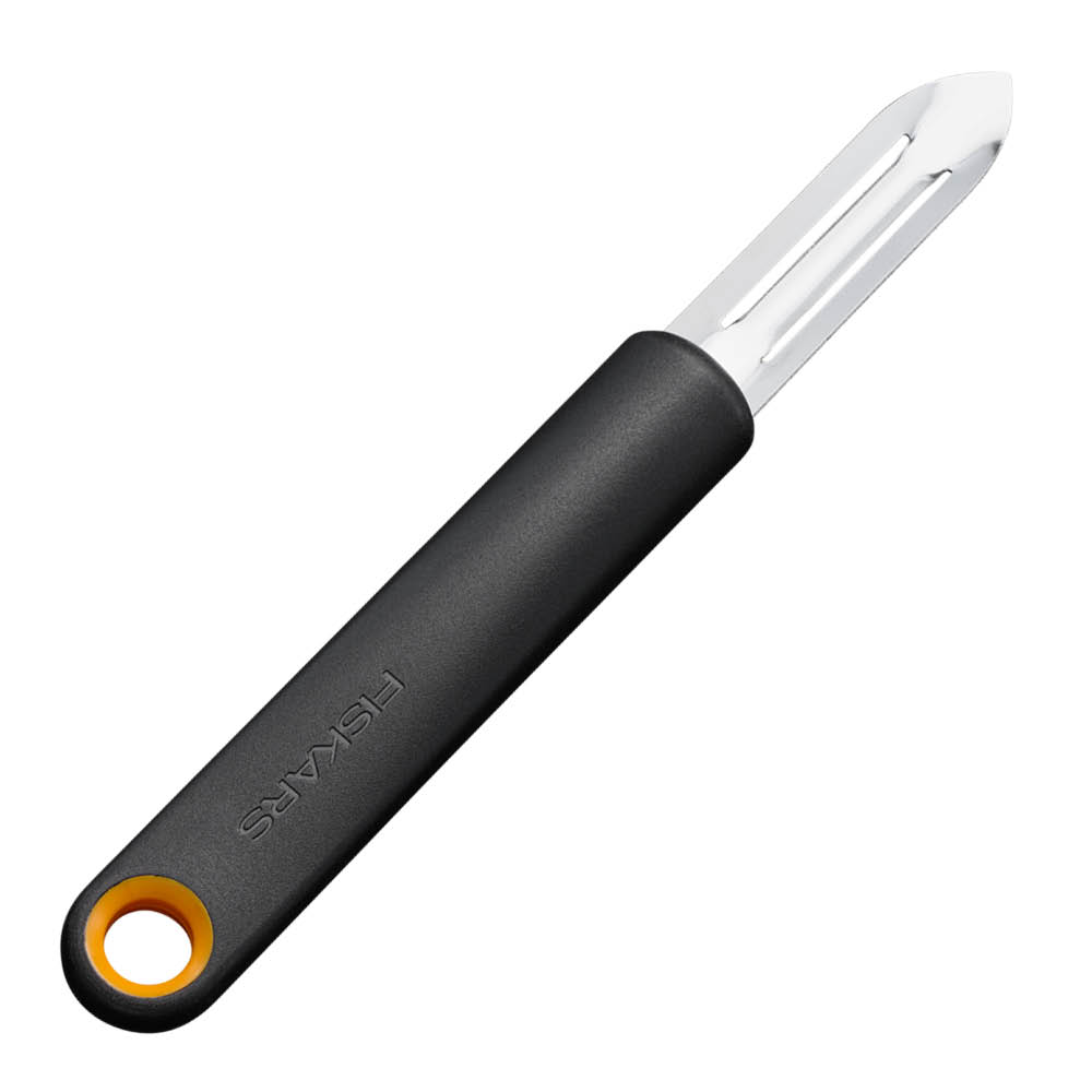 Fiskars Functional Form skreller fast blad 25,5 cm svart/stål