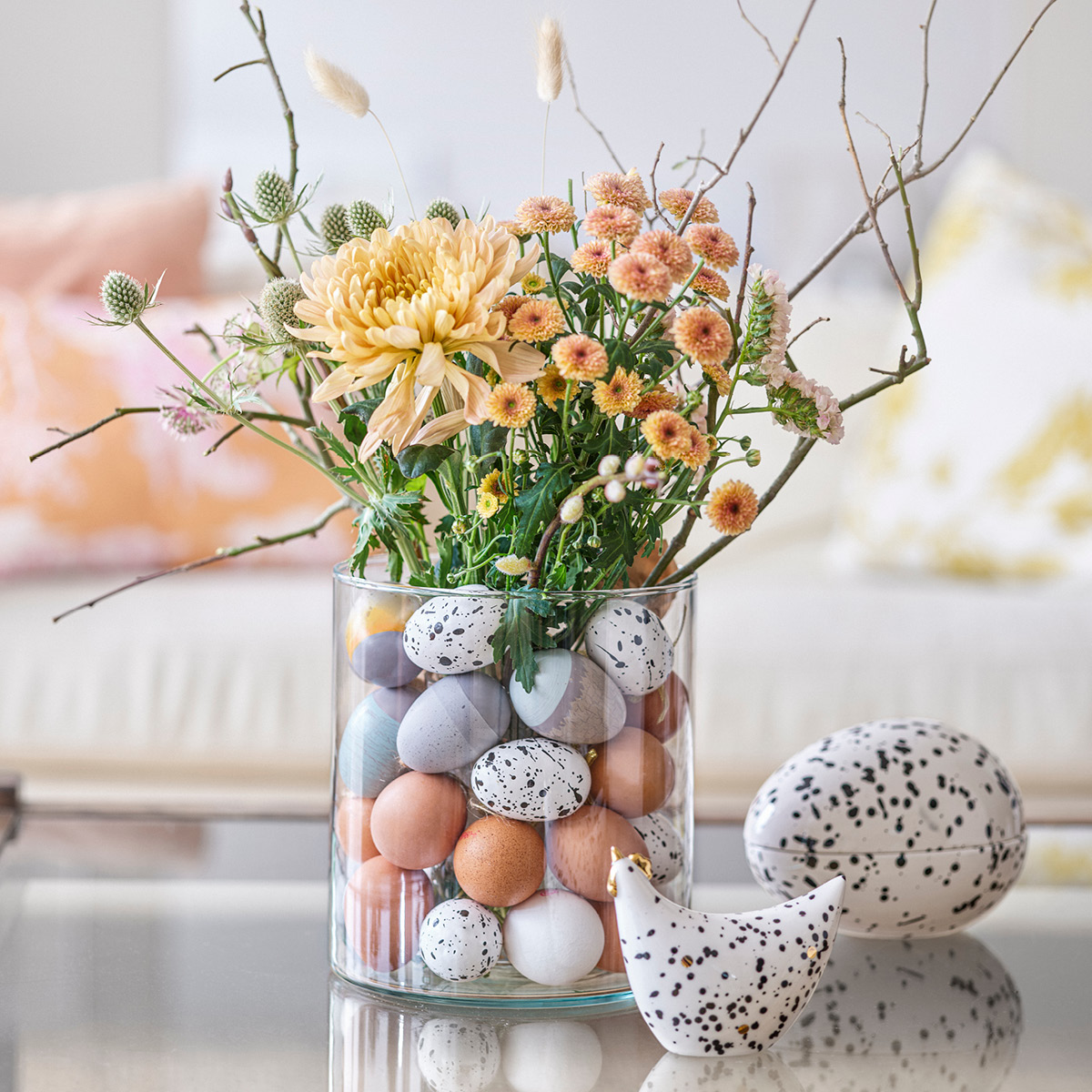 Cult Design Zen Pääsiäismuna 6 cm 6 kpl Monivärinen