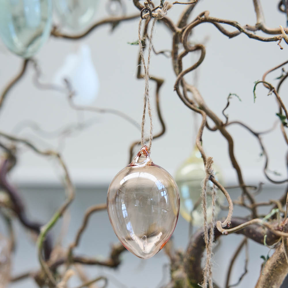 Lene Bjerre Florine Riippukoriste kananmuna 7 cm Vaaleanpunainen