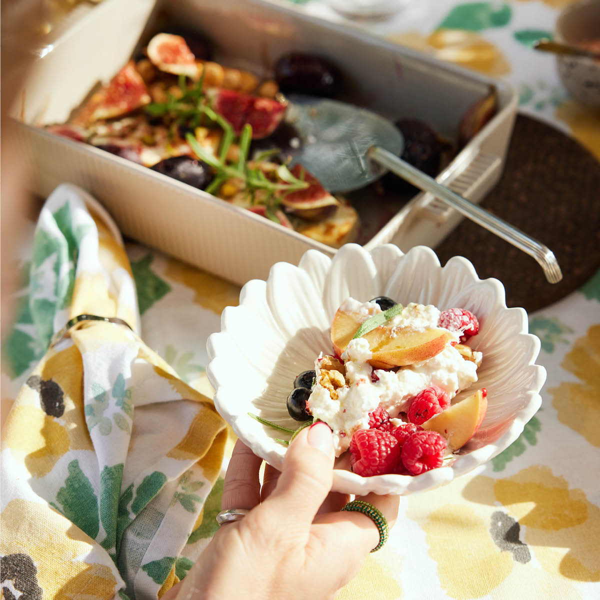 Sagaform Fat 20 cm hvit