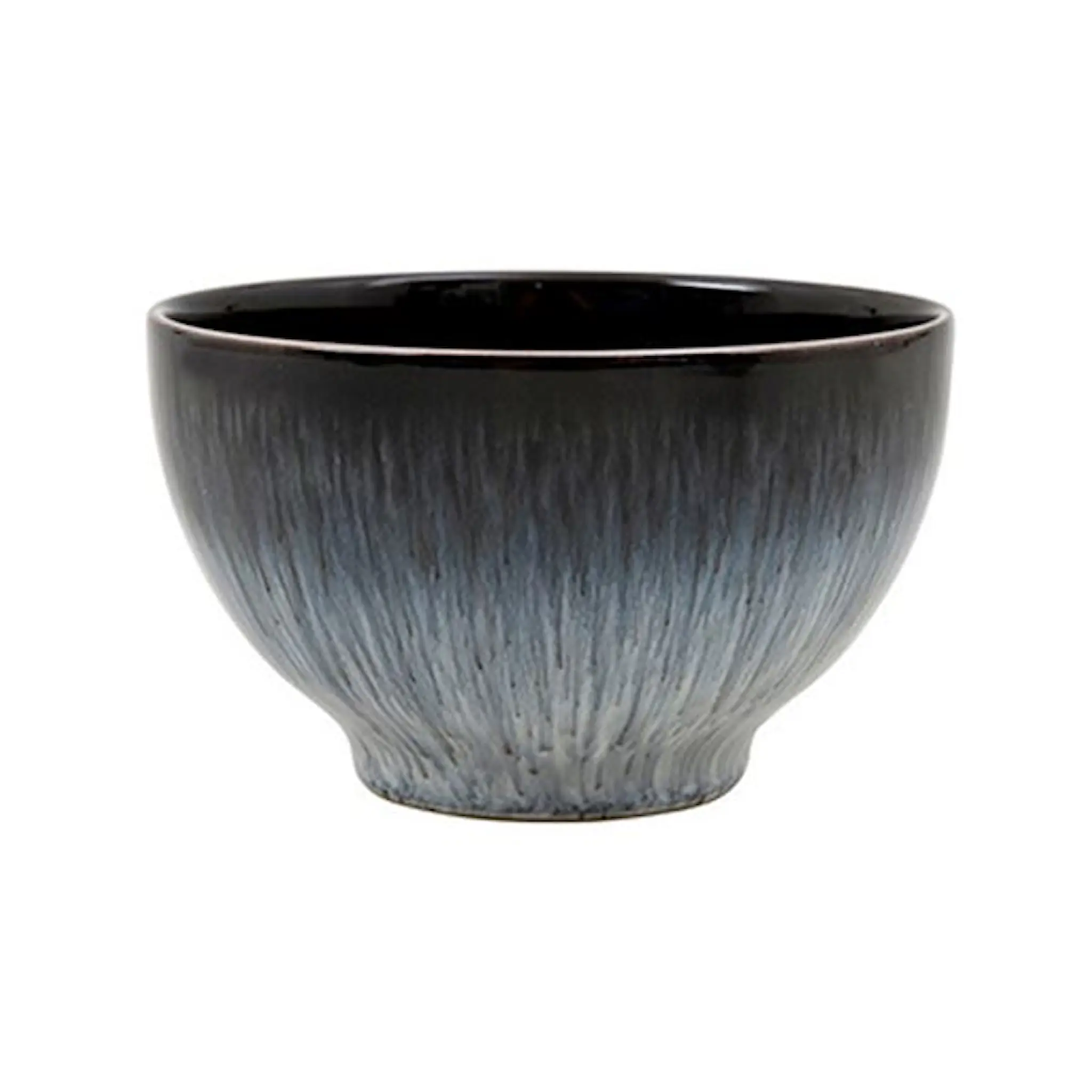 Denby Halo Skål 10,5 cm Grå/Svart
