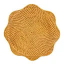 Scallop tallriksunderlägg 34 cm rotting