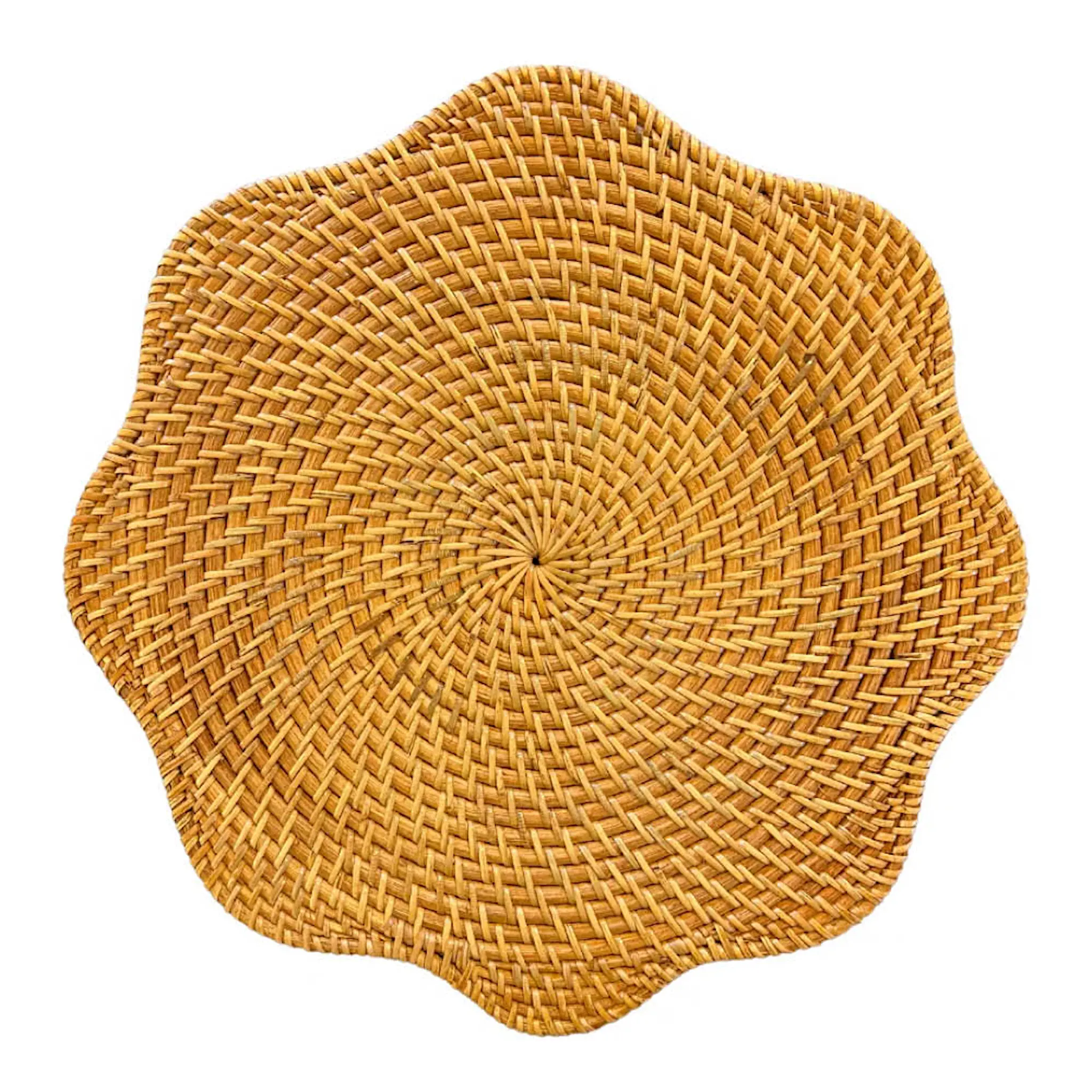 Von Norten Scallop tallriksunderlägg 34 cm rotting