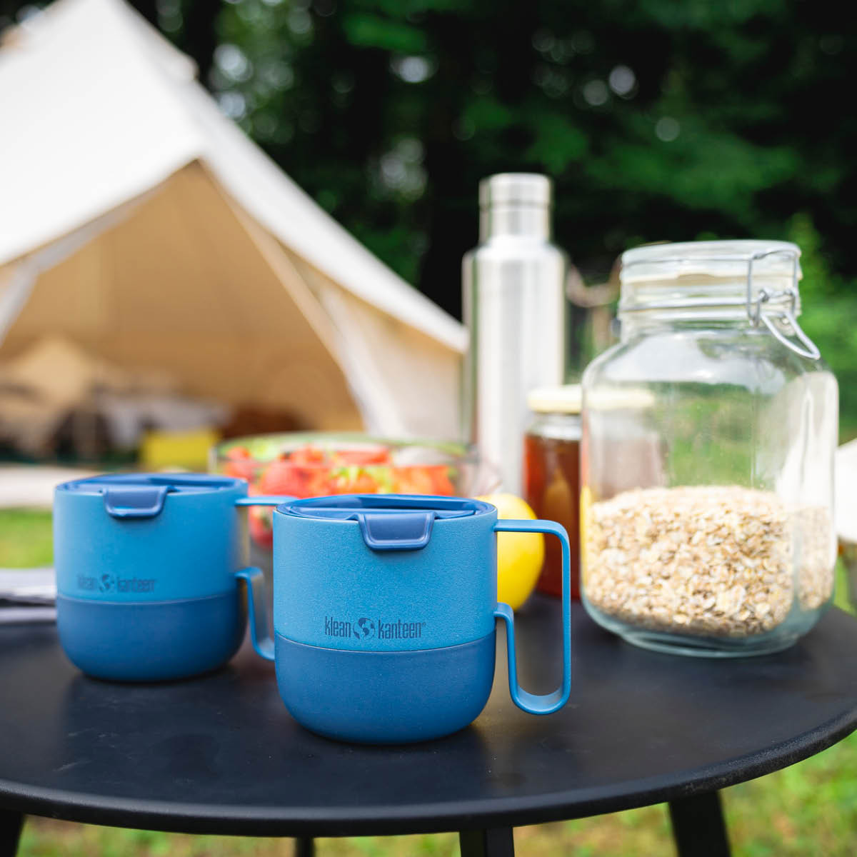 Klean Kanteen Rise mugg 41 cl med fliplock Stellar