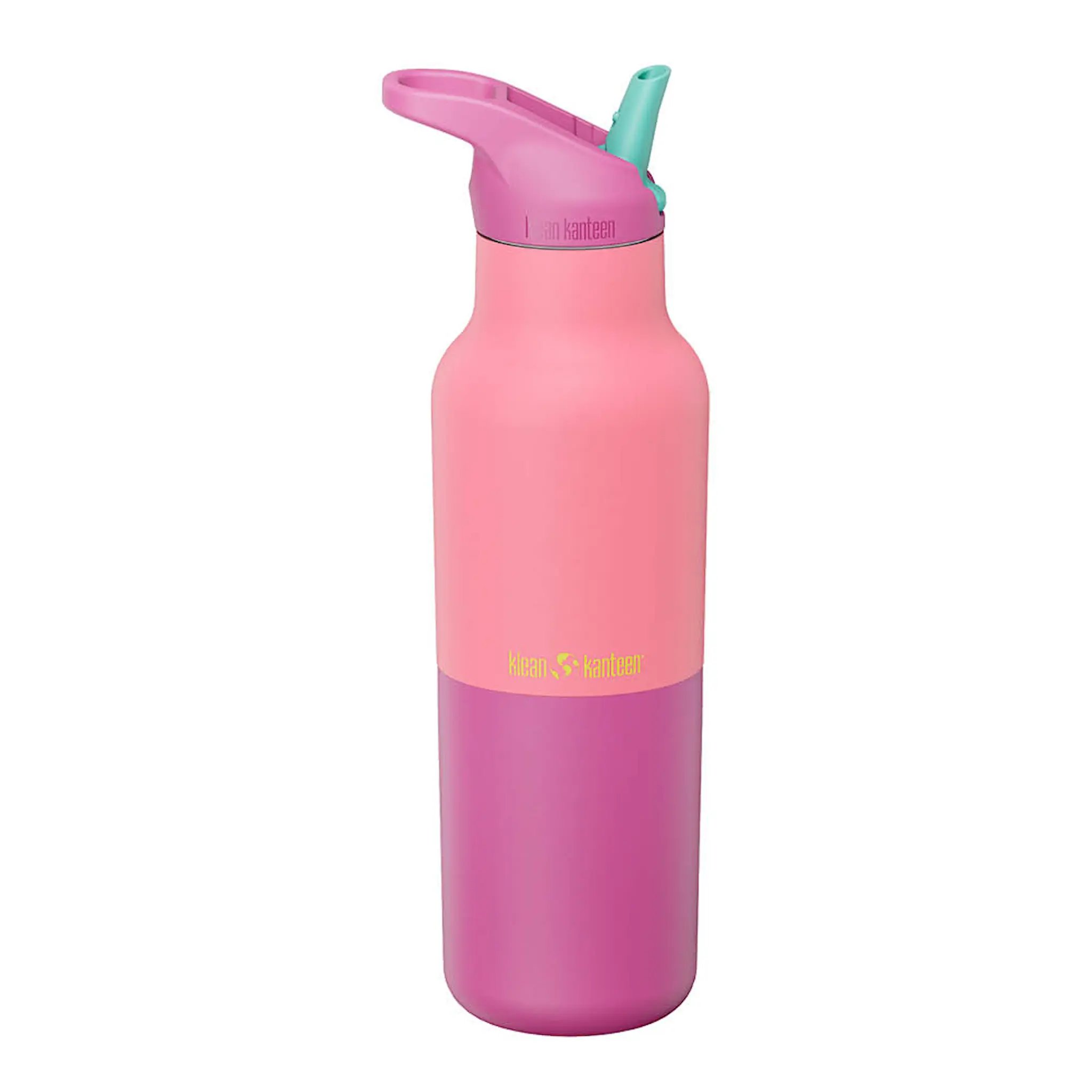 Klean Kanteen Rise termoflaske 0,47L med sportslokk Pink Lemonade Kaleidoscope