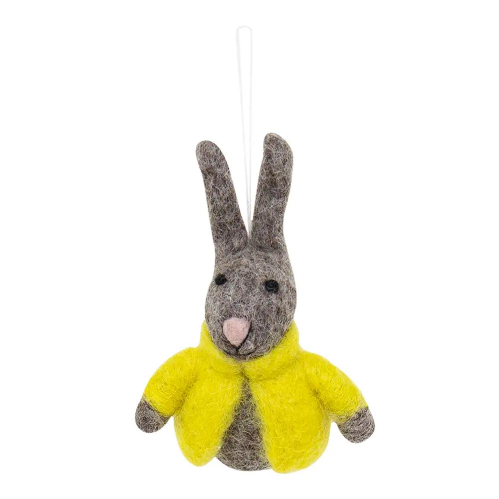 Pääsiäiskoriste Kani Keltainen