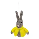 Påsk Hänge Kanin Gul Rock