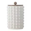 Burk med lock Madge 225 cl vit