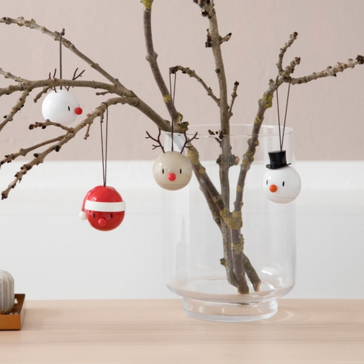 Hoptimisten Hoptimist Tomte Julkula 2-pack Röd