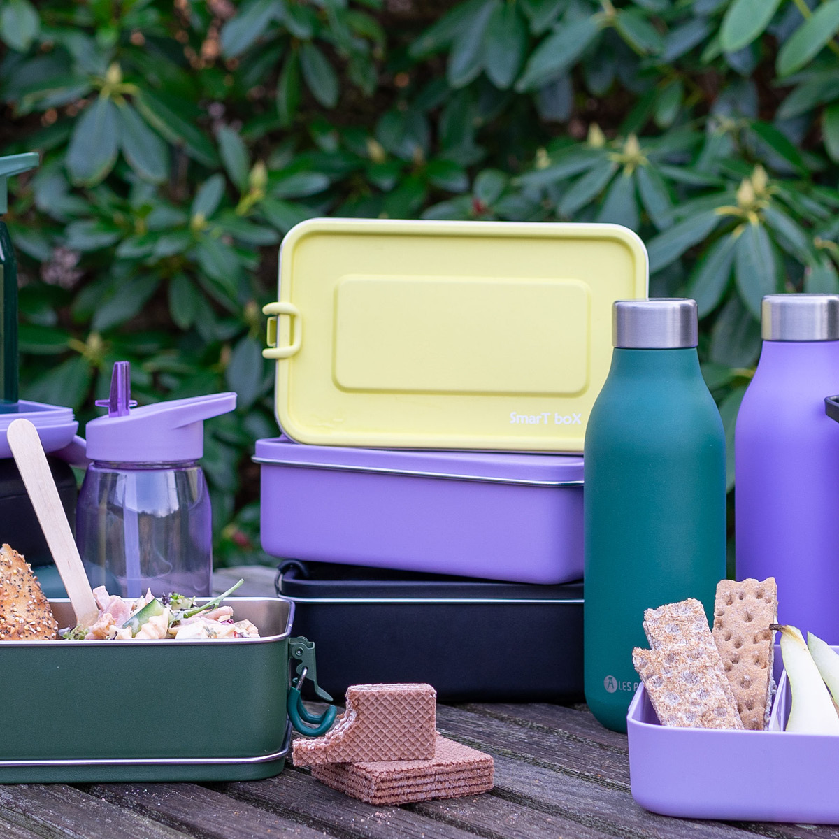 Modern House Smart box matlåda 1,2 L ljusgul