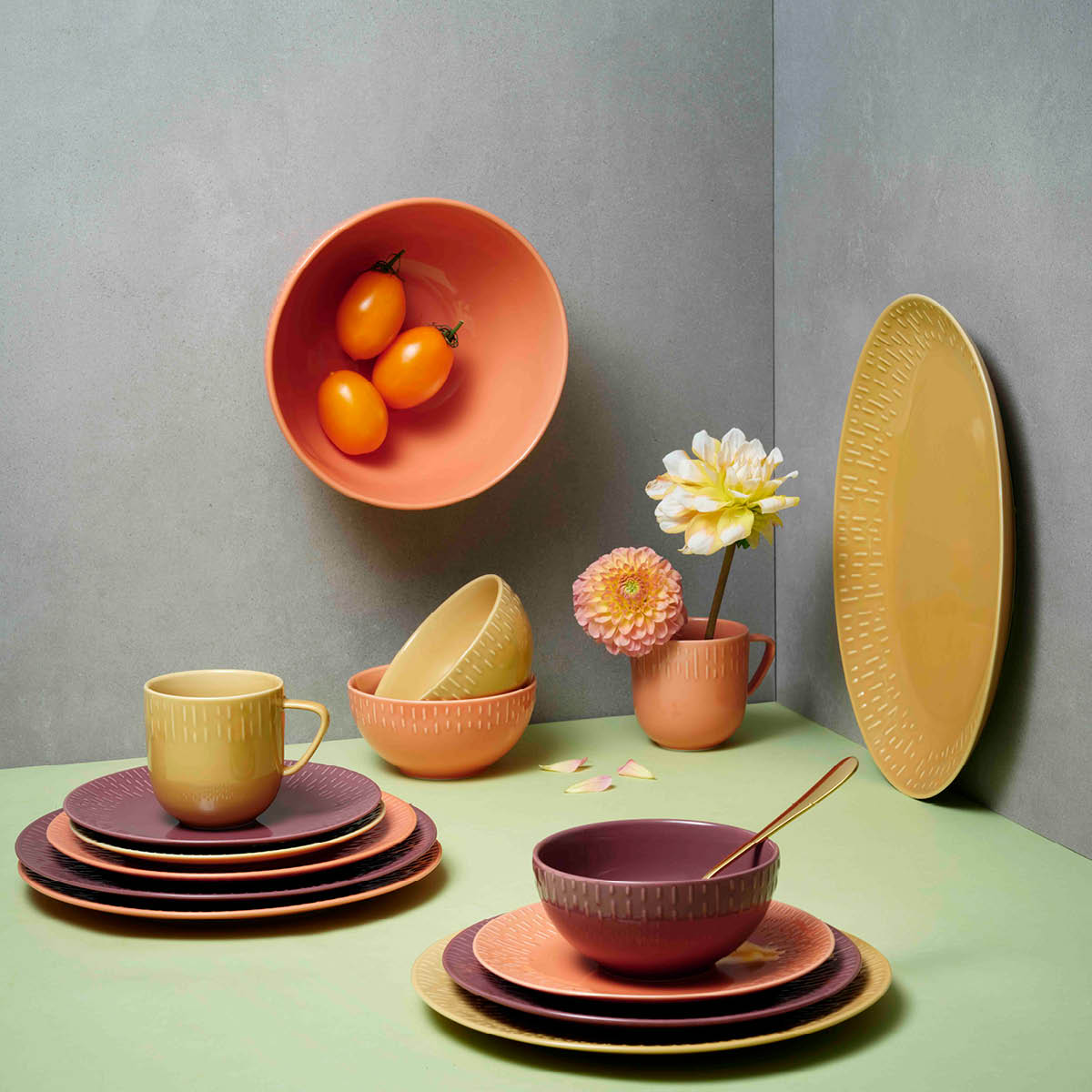 Aida - Life in colour Confetti Muki 35 cl Mustard