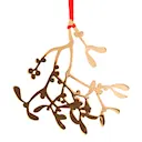 Dekoration Mistel Guld