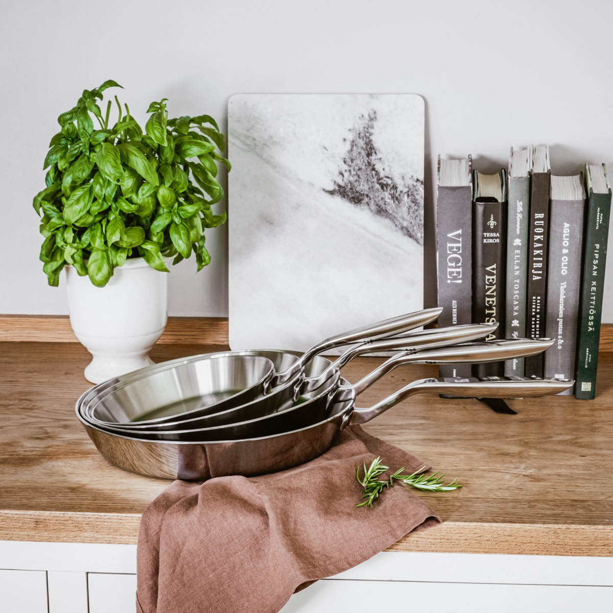 Heirol Steely Classic Triply stekpanna 30 cm