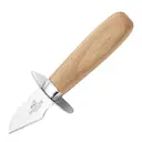 Ostronkniv/parmesankniv 4,5 cm stål/gummiträ