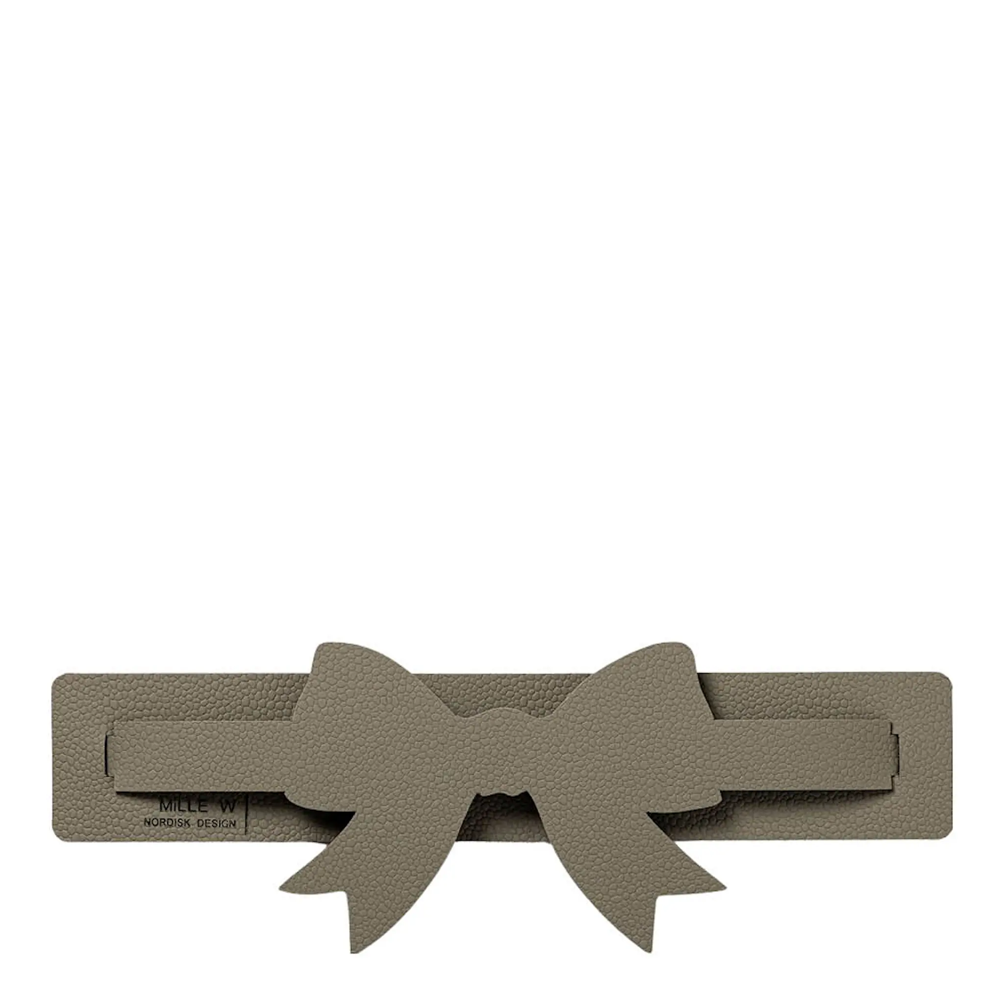 MiLLE W NORDISK DESIGN Rosett servetthållare 9x26 cm grå