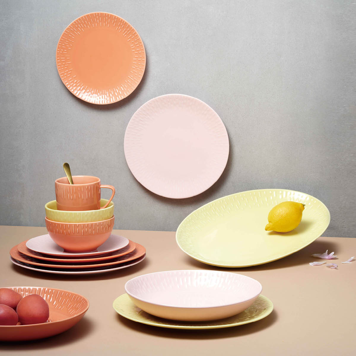 Aida - Life in colour Confetti pastatallerken 23 cm candy floss