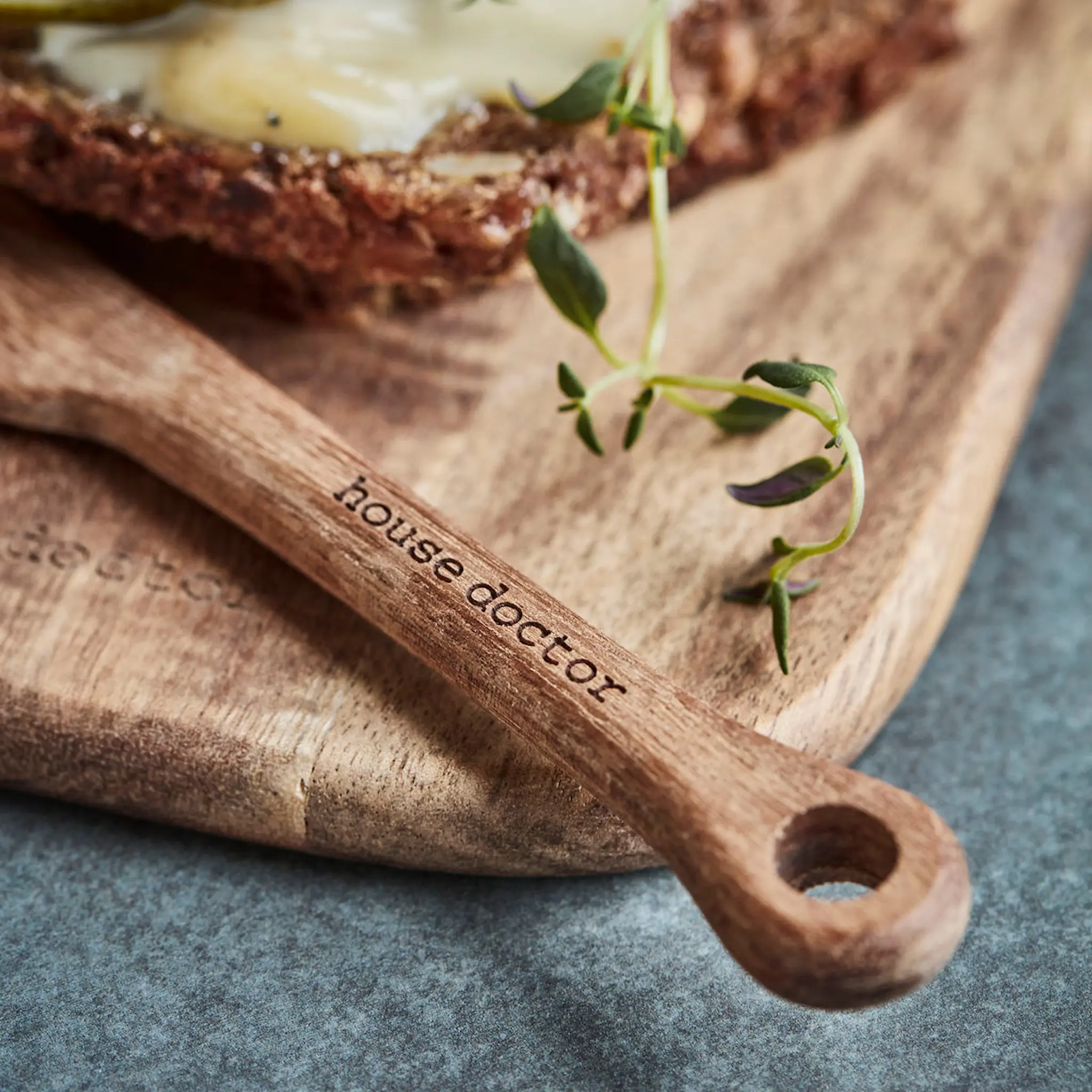 House Doctor Eya smörkniv 15 cm 4-pack natur