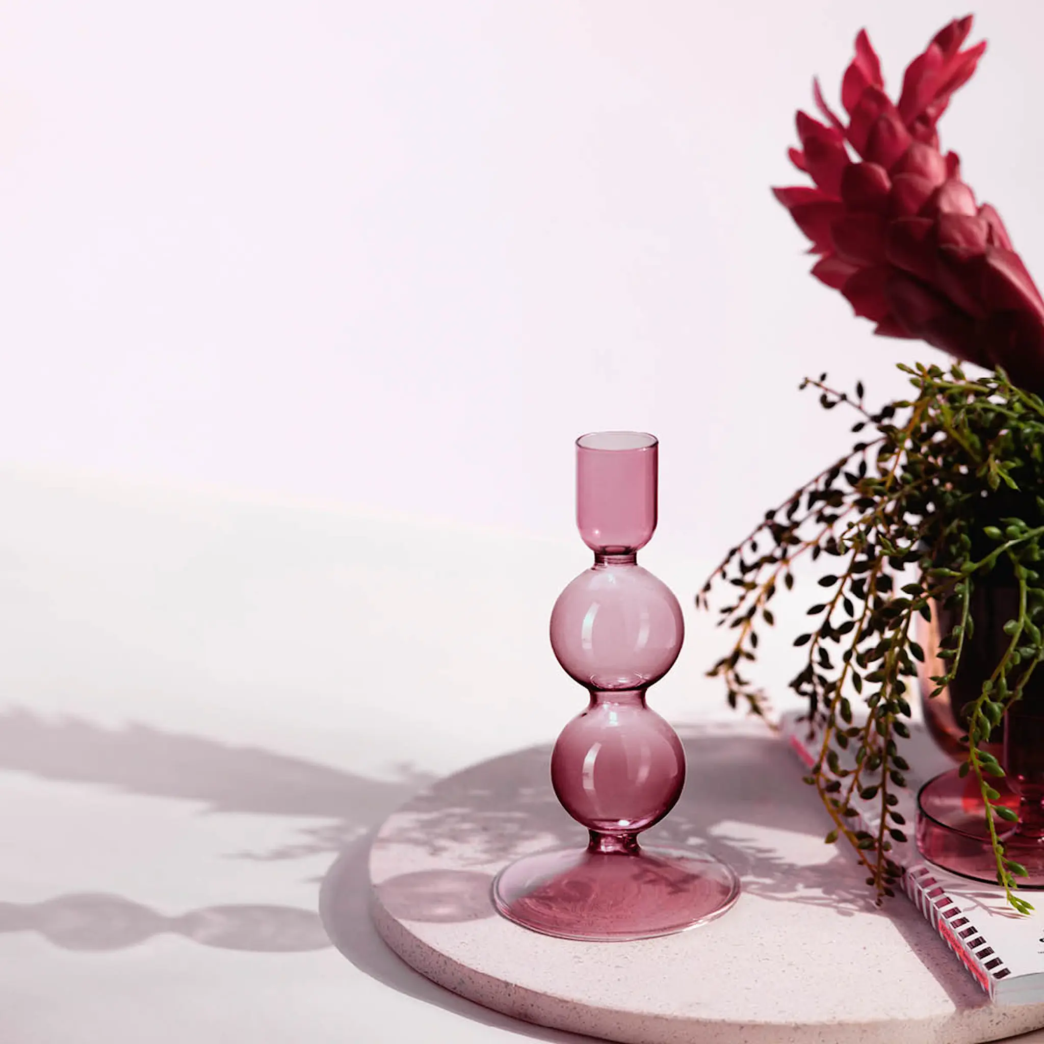 Villeroy & Boch Like Home ljusstake 13,5 cm grape