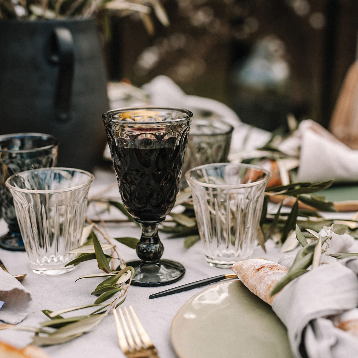 La Rochère Zinc vannglass 19 cl 6 stk