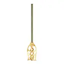 Vår 2026 ornament 18K guldpläterat stål