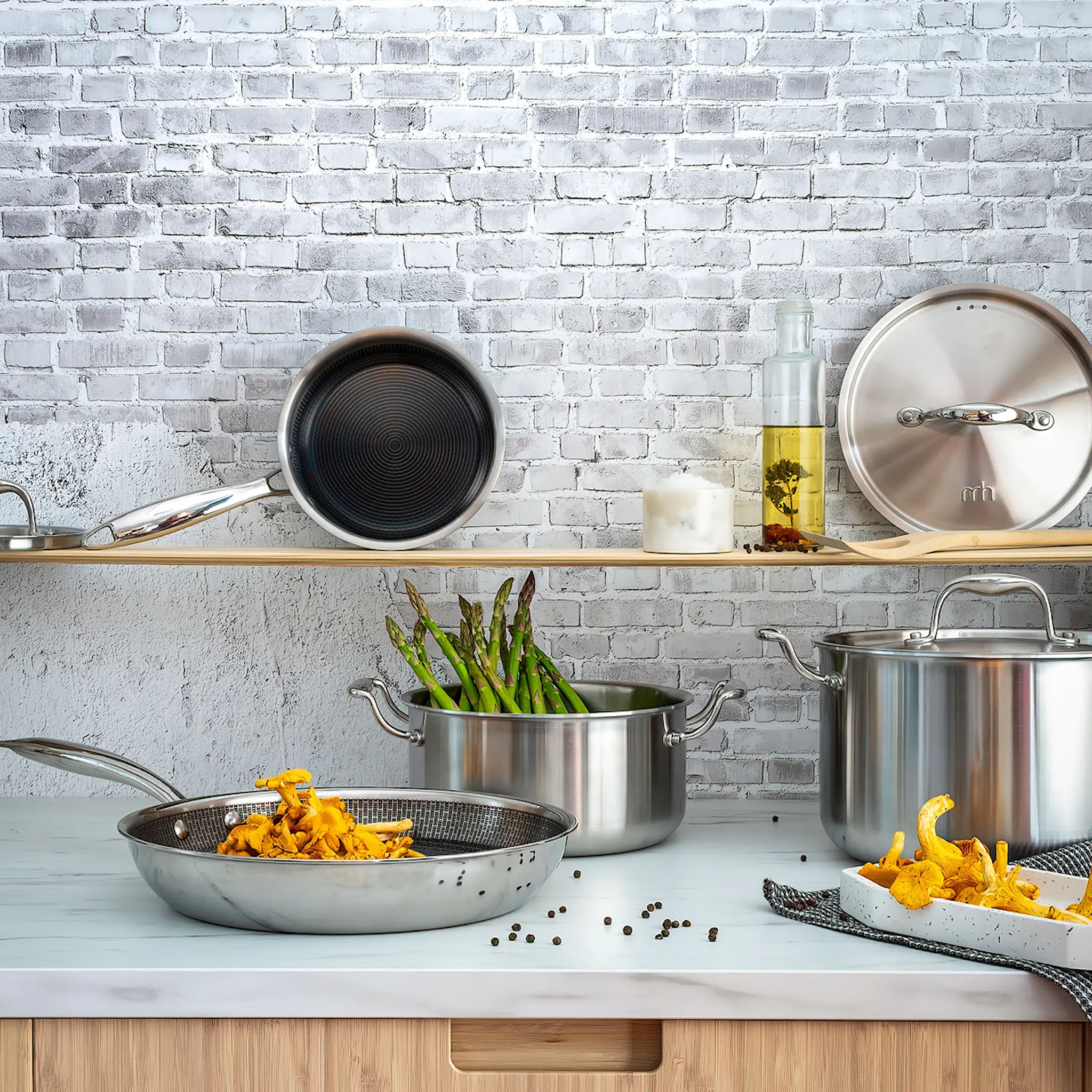 Modern House Rix Circle gryta 3,2 L blankt stål