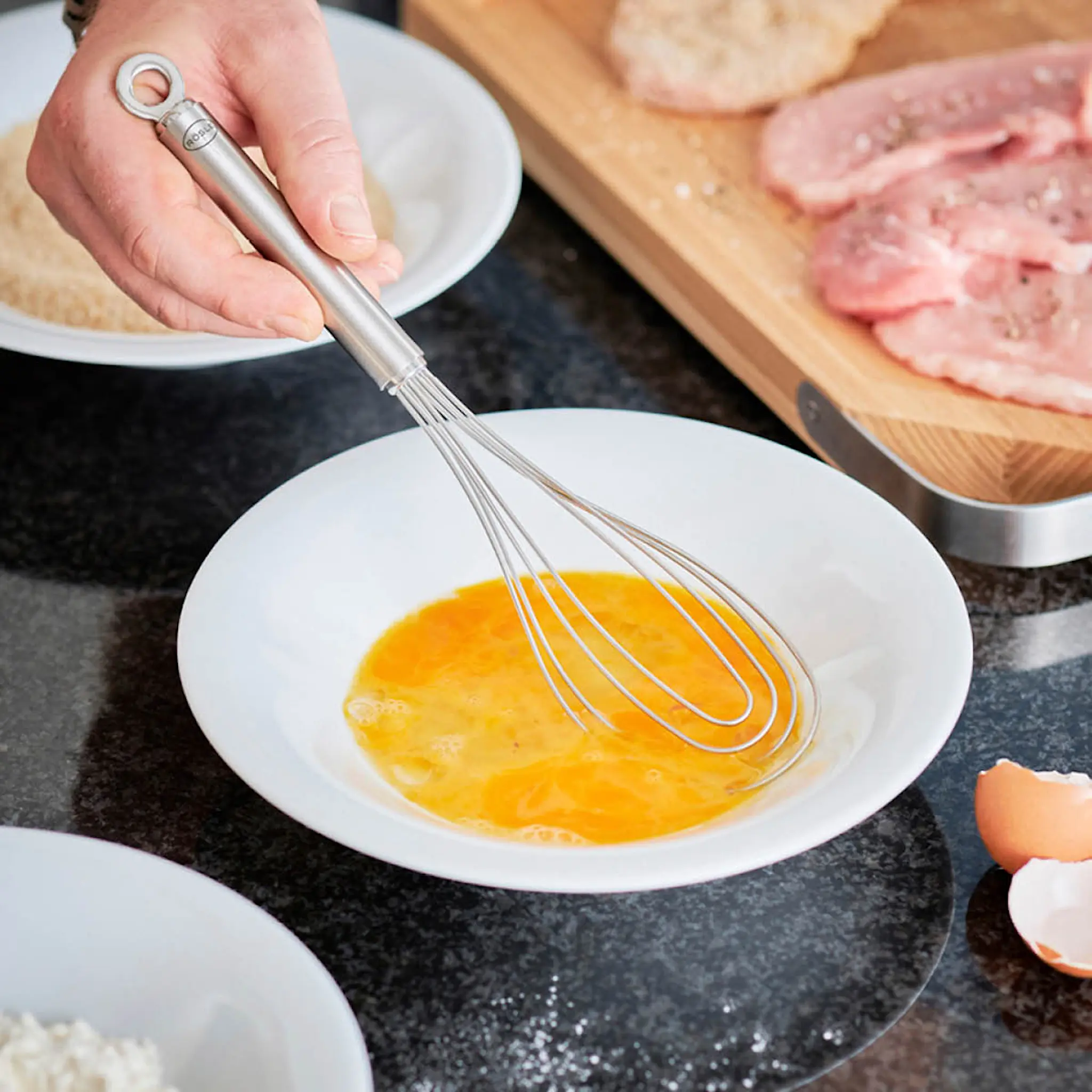 Rösle Spiralvisp 27 cm rustfritt stål