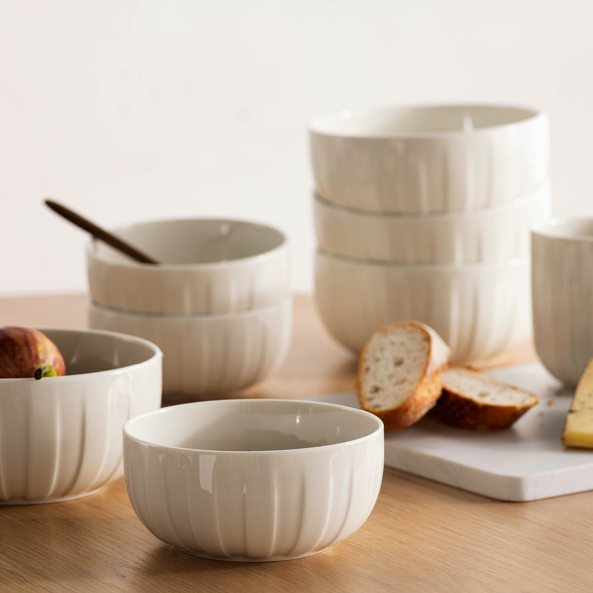 Stiernholm Senja skål 12 cm hvit