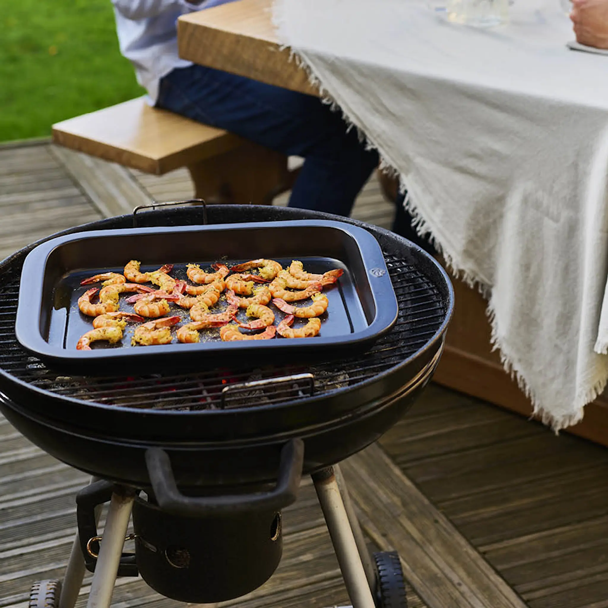 Peugeot Grill2Table ugnsform rektangulär 43 cm svart