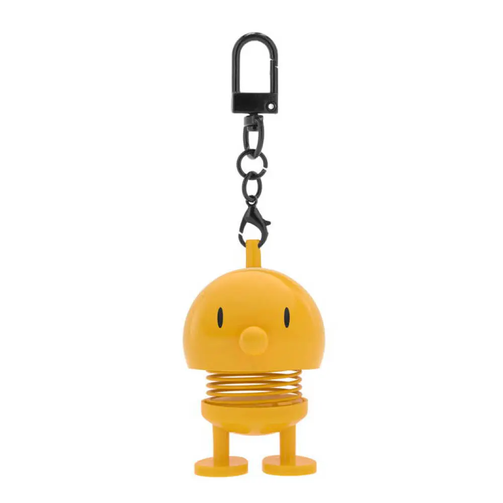 Bag charm 5,9 cm gul